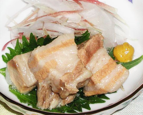 豚バラの白醤油煮