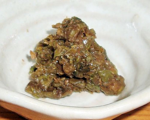 フキノトウの味噌炒め